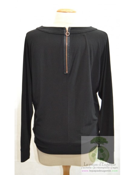 Signé Nature - blouse - Dame - noir - S-36 FR-T1