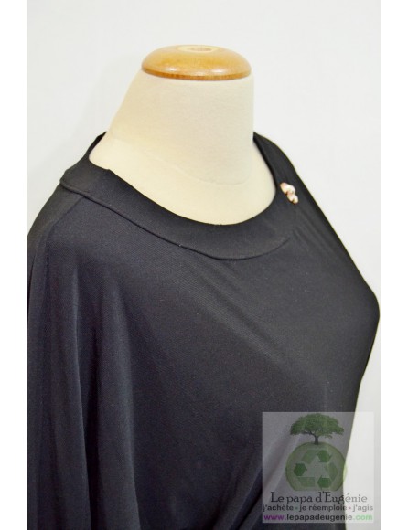 Signé Nature - blouse - Dame - noir - S-36 FR-T1