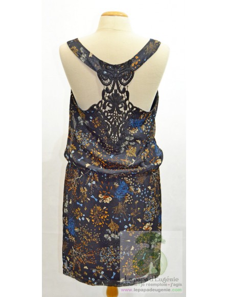 Sora - Jbc - robe mi-longue - Dame - noir - S-36 FR-T1