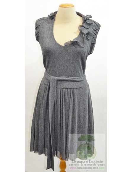 No-Nà - robe mi-longue - Dame - gris - M-38 FR-T2