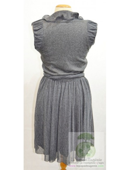 No-Nà - robe mi-longue - Dame - gris - M-38 FR-T2