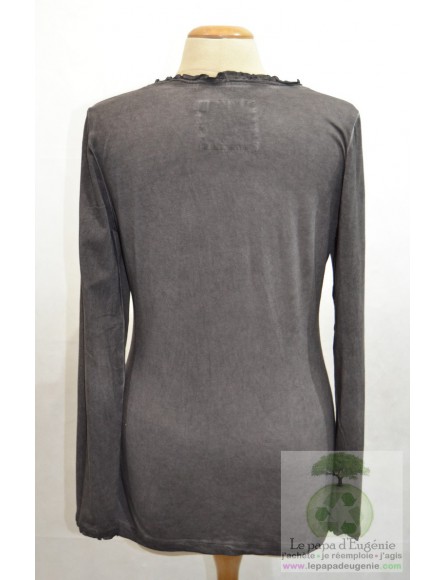 Simclan - t-shirt - Dame - brun-marron - M-38 FR-T2