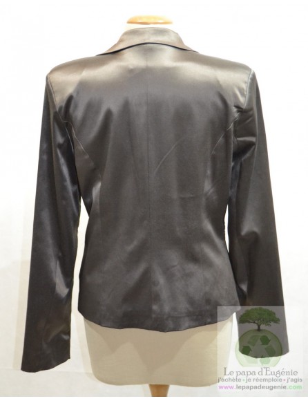 Amélie Amélie - veste blazer - Dame - brun-marron - L-40 FR-T3