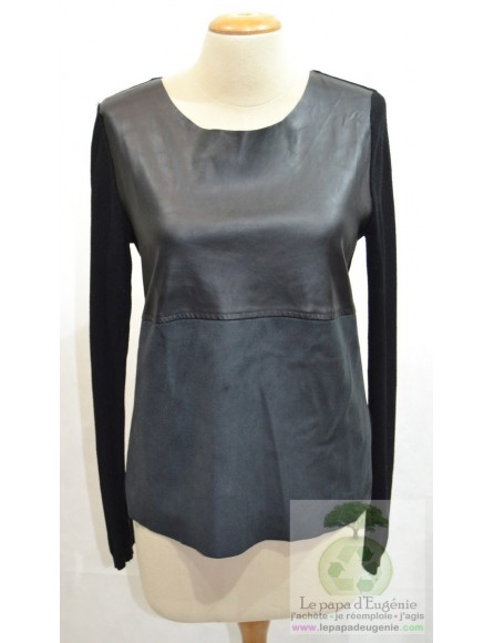 Stradivarius - top - Dame - noir - S-36 FR-T1
