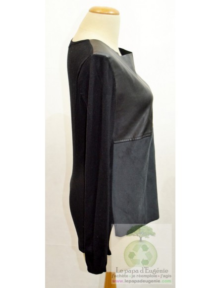 Stradivarius - top - Dame - noir - S-36 FR-T1