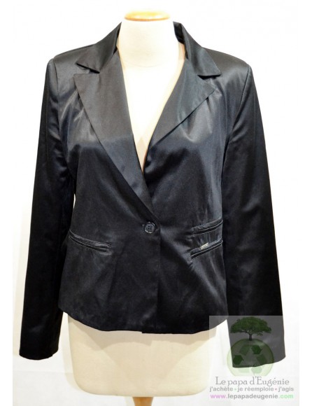 Amélie Amélie - veste blazer - Dame - noir - L-40 FR-T3