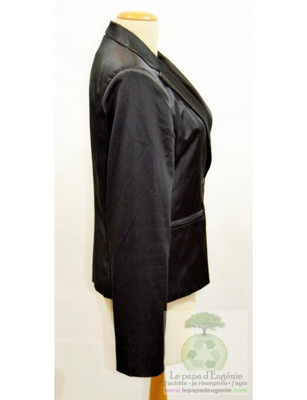 Amélie Amélie - veste blazer - Dame - noir - L-40 FR-T3