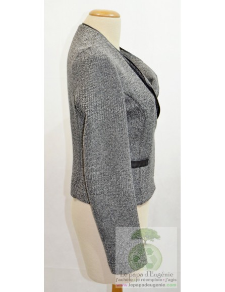Signé Nature - veste blazer - Dame - gris - S-36 FR-T1
