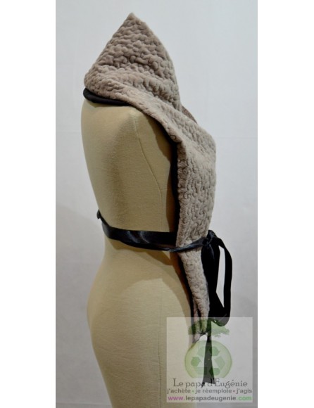 Shanna - écharpe rectangulaire  - Dame - beige - taille unique