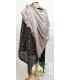 Shanna - foulard rectangulaire - Dame - noir - taille unique