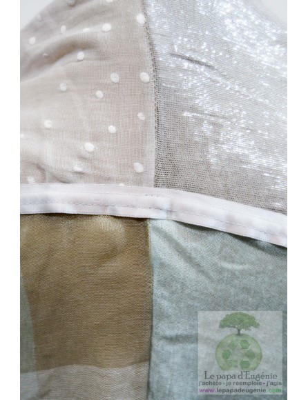 Shanna - foulard rectangulaire - Dame - vert - taille unique