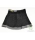Desigual - jupe courte - mini-jupe - Dame - gris - M-38 FR-T2