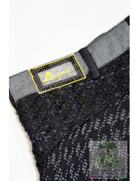Desigual - jupe courte - mini-jupe - Dame - gris - M-38 FR-T2