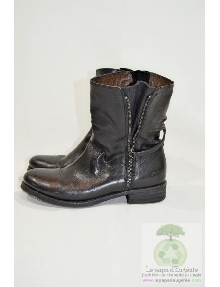 VIA VAI - chaussures-bottillons - Dame - noir - 39