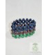 Inconnu - bracelet stretch - Dame - multicolore - taille unique