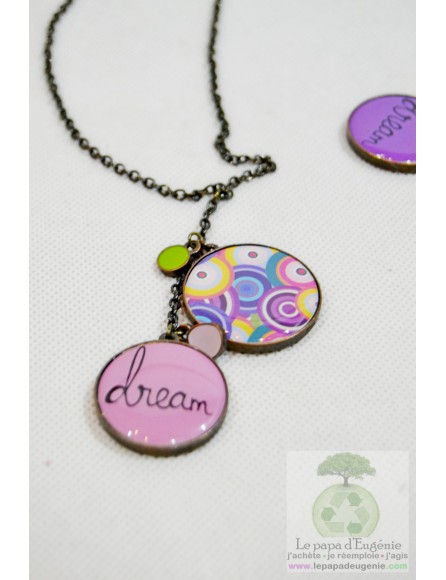 Desigual - parure collier et bracelet - Dame - multicolore - taille unique