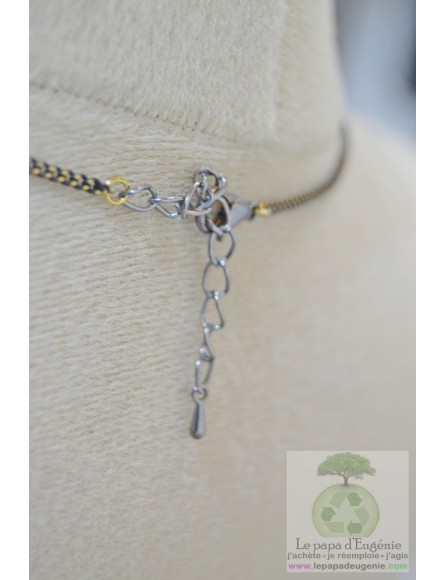 Inconnu - collier - chaine fine - Dame - gris - taille unique