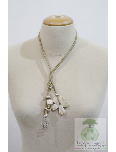 Inconnu - collier - Dame - beige - taille unique