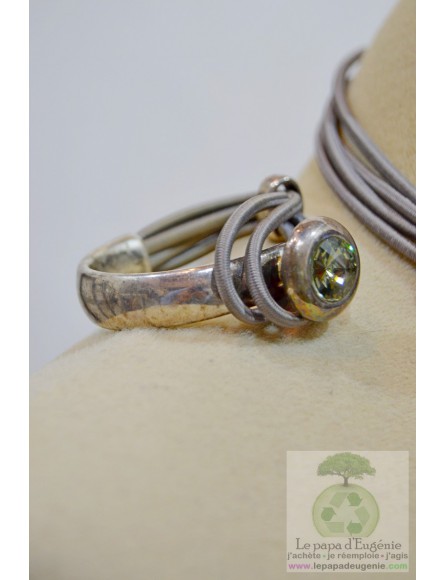 Inconnu - collier ras de cou - Dame - gris - taille unique
