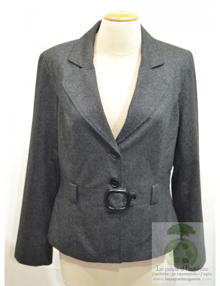 Cassis - veste blazer - Dame - gris - XL-42 FR-T4