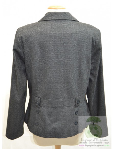 Cassis - veste blazer - Dame - gris - XL-42 FR-T4