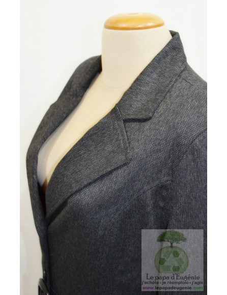 Cassis - veste blazer - Dame - gris - XL-42 FR-T4