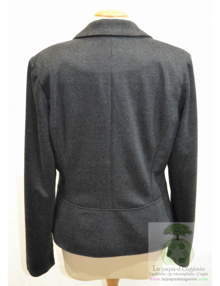 S.Oliver - veste blazer - Dame - gris - L-40 FR-T3