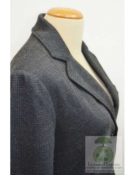 S.Oliver - veste blazer - Dame - gris - L-40 FR-T3