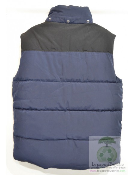 Massimo Dutti - veste doudoune - Garçon - bleu - 9A+