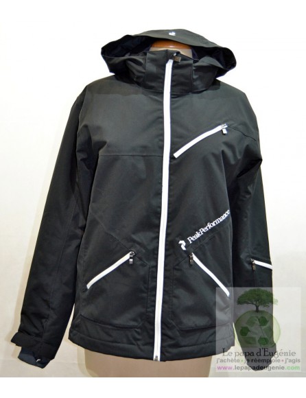 Peak Performance - veste de ski - Garçon - noir - 13A