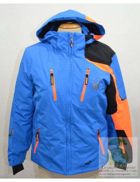 Spyder - veste de ski - Fille - bleu - 10A+