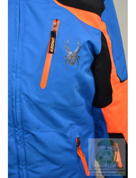Spyder - veste de ski - Fille - bleu - 10A+
