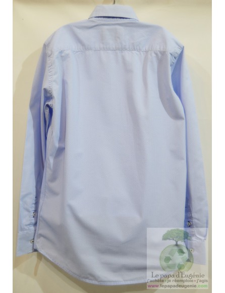 River Woods - chemise - Garçon - bleu - 12A