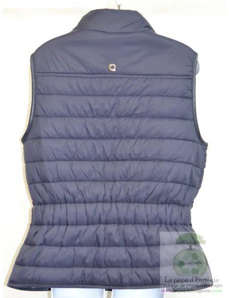 Massimo Dutti - veste doudoune - Fille - bleu - 9A+