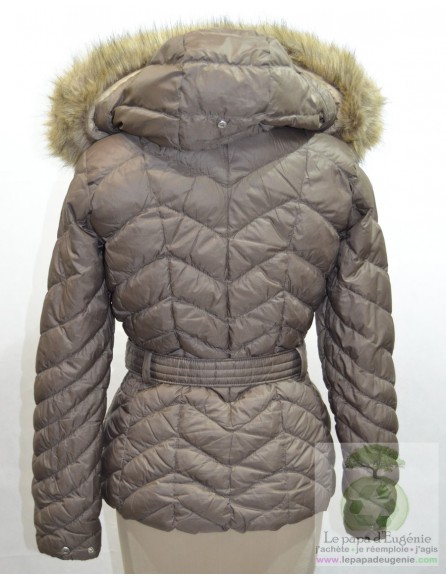Poivre blanc - manteau doudoune - Fille - kaki - 14A