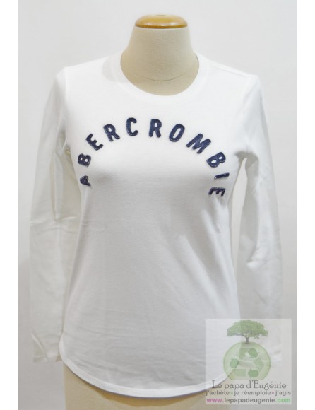 Abercrombie & Fitch - t-shirt - Fille - blanc - 11A+