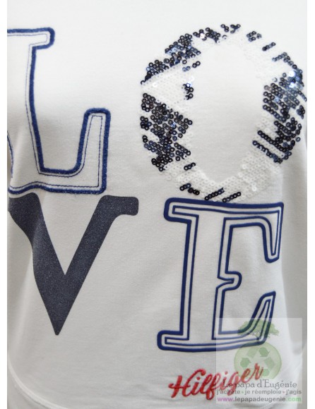 Tommy Hilfiger - sweat - Fille - blanc - 12A