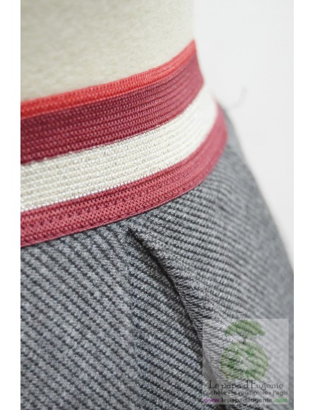 Zara Kids - jupe courte - mini-jupe - Fille - gris - 9A+
