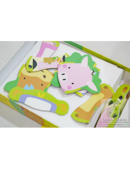 Diset - puzzle en carton - Fille, Garçon - multicolore - 18M+