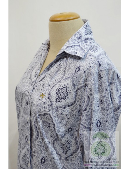 Scapa - chemisier - Dame - bleu - XL-42 FR-T4