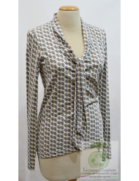 Mer du Nord - blouse - Dame - gris - L-40 FR-T3