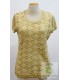 Caroline Biss - top - Dame - or - L-40 FR-T3