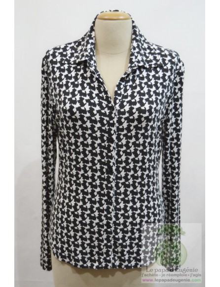 Caroline Biss - chemisier - Dame - noir - M-38 FR-T2
