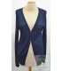 Scapa - cardigan - gilet long - Dame - bleu - L-40 FR-T3
