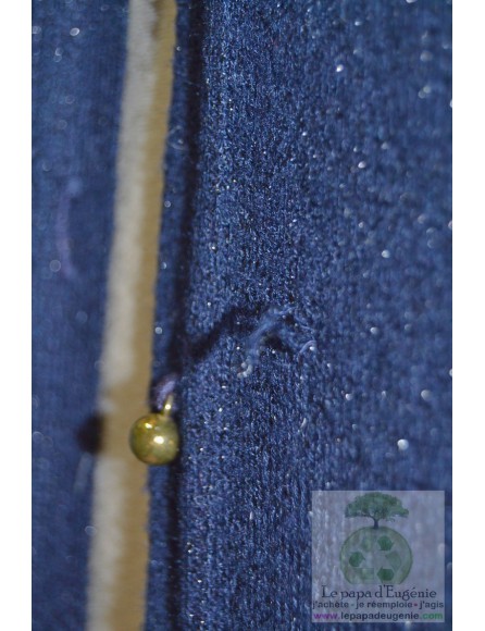 Scapa - cardigan - gilet long - Dame - bleu - L-40 FR-T3