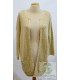 1 Un 2 Deux 3 Trois - cardigan - gilet long - Dame - or - M-38 FR-T2