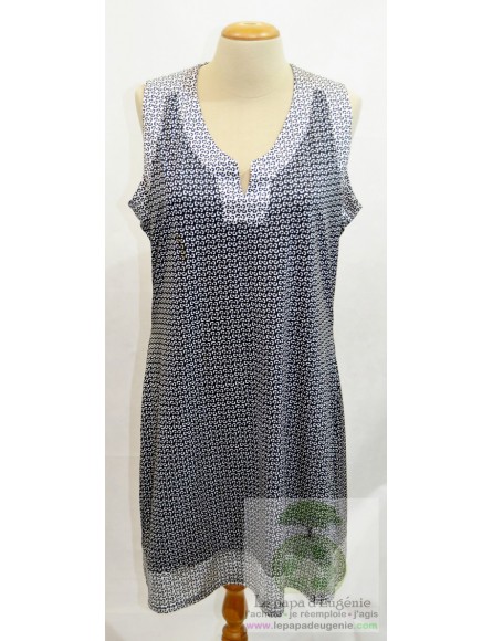 D.T.C. Collection - robe mi-longue - Dame - gris - XXL-44 FR-T5