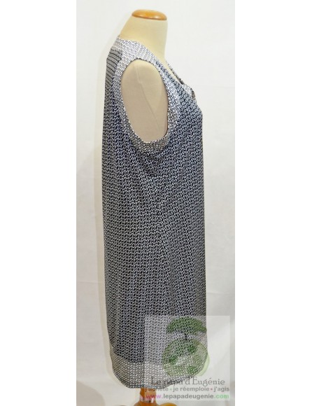 D.T.C. Collection - robe mi-longue - Dame - gris - XXL-44 FR-T5