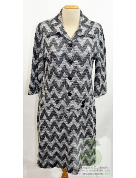 Caroline Biss - robe mi-longue - Dame - gris - XL-42 FR-T4