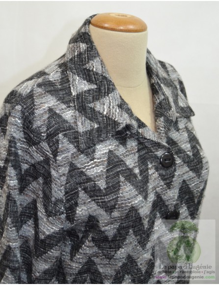 Caroline Biss - robe mi-longue - Dame - gris - XL-42 FR-T4